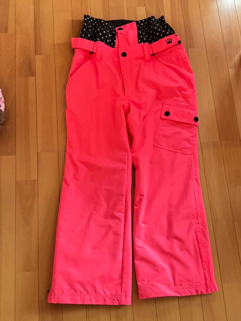 スノーボード ウェア レオパード柄 上下セット