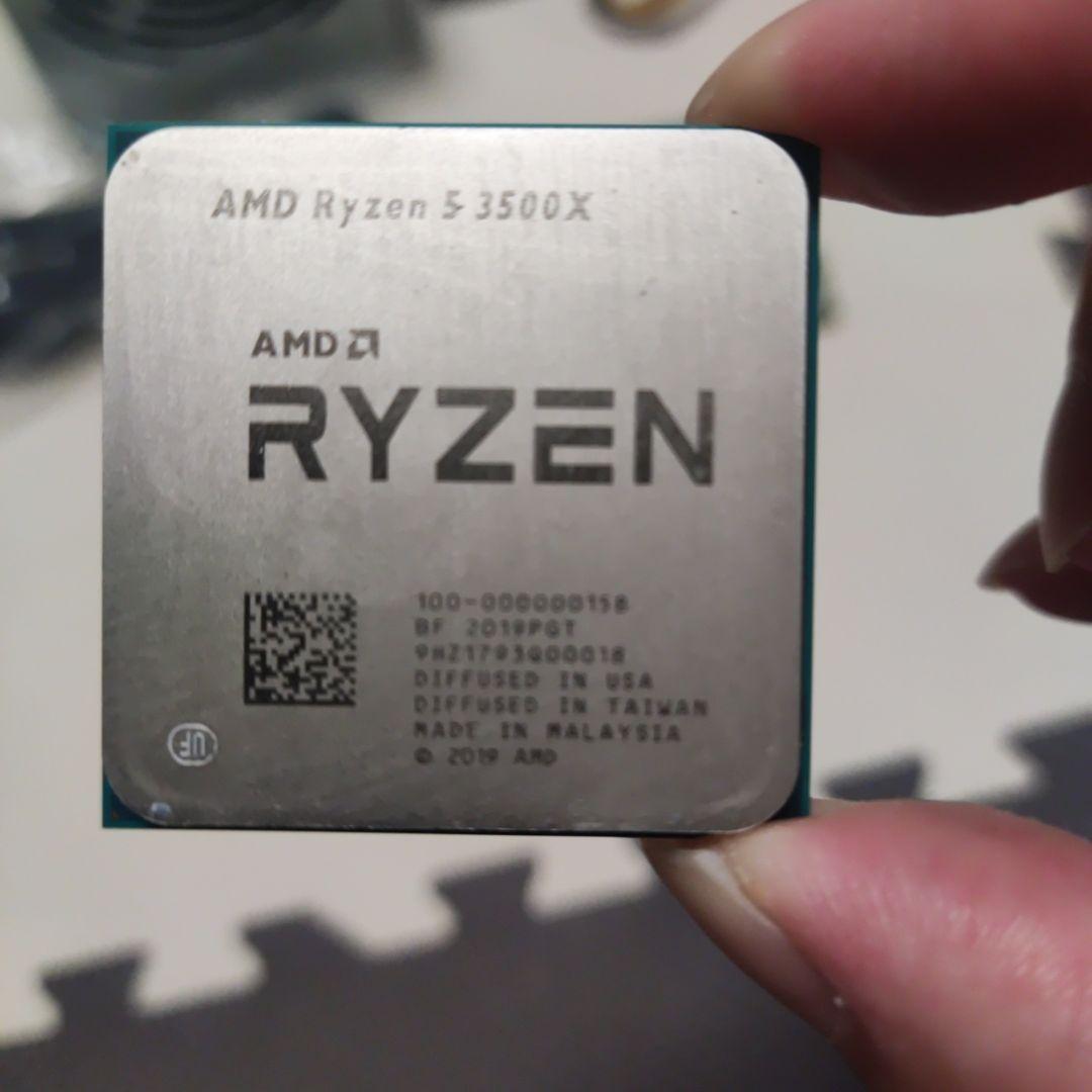 AMD Ryzen 5 3500X +CPUファン+電源500w+メモリ16G