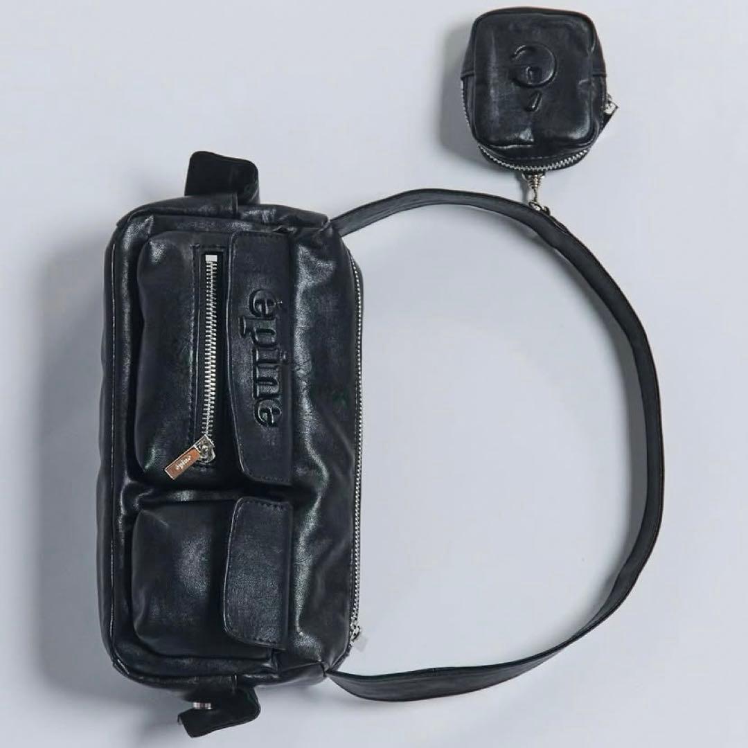 épine pouch Pocket bag Black