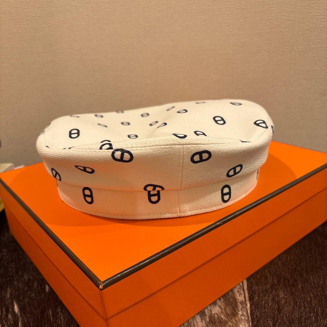 HERMES ベレー帽 57