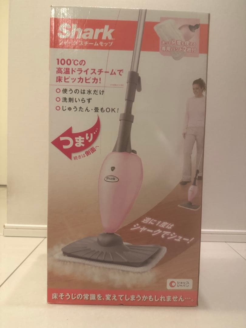 Shark スチームモップ 本体 ピンク