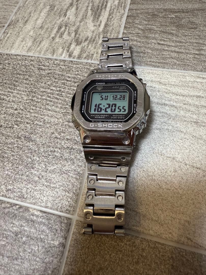 G-SHOCK GMW-B5000D-1JF フルメタル シルバー
