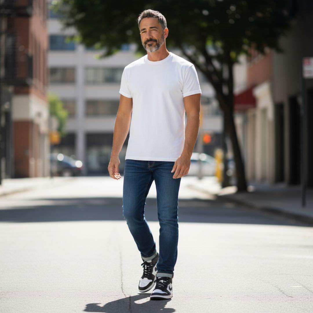 【正規品】NIKE エアジョーダン1 ハイ ゴルフ スニーカー 27cm 白 黒