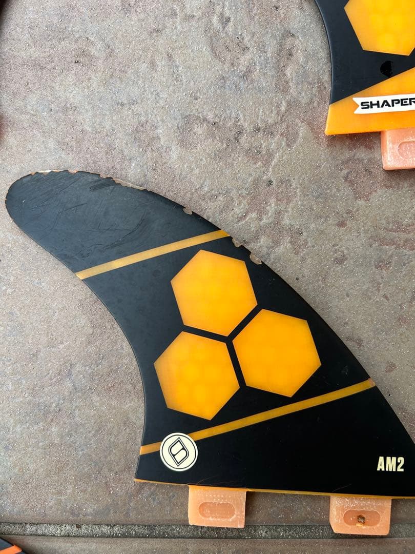 アルメリックFCS AM2 オレンジ 5フィン ケース付