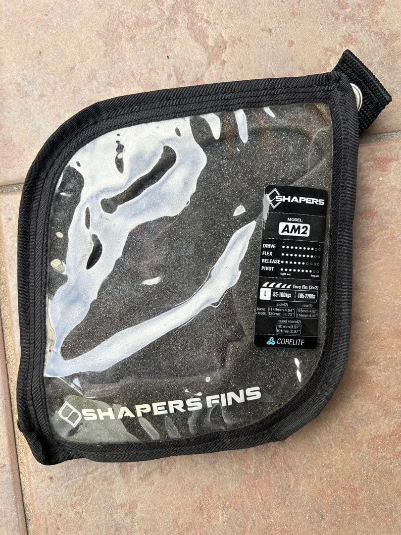 アルメリックFCS AM2 オレンジ 5フィン ケース付