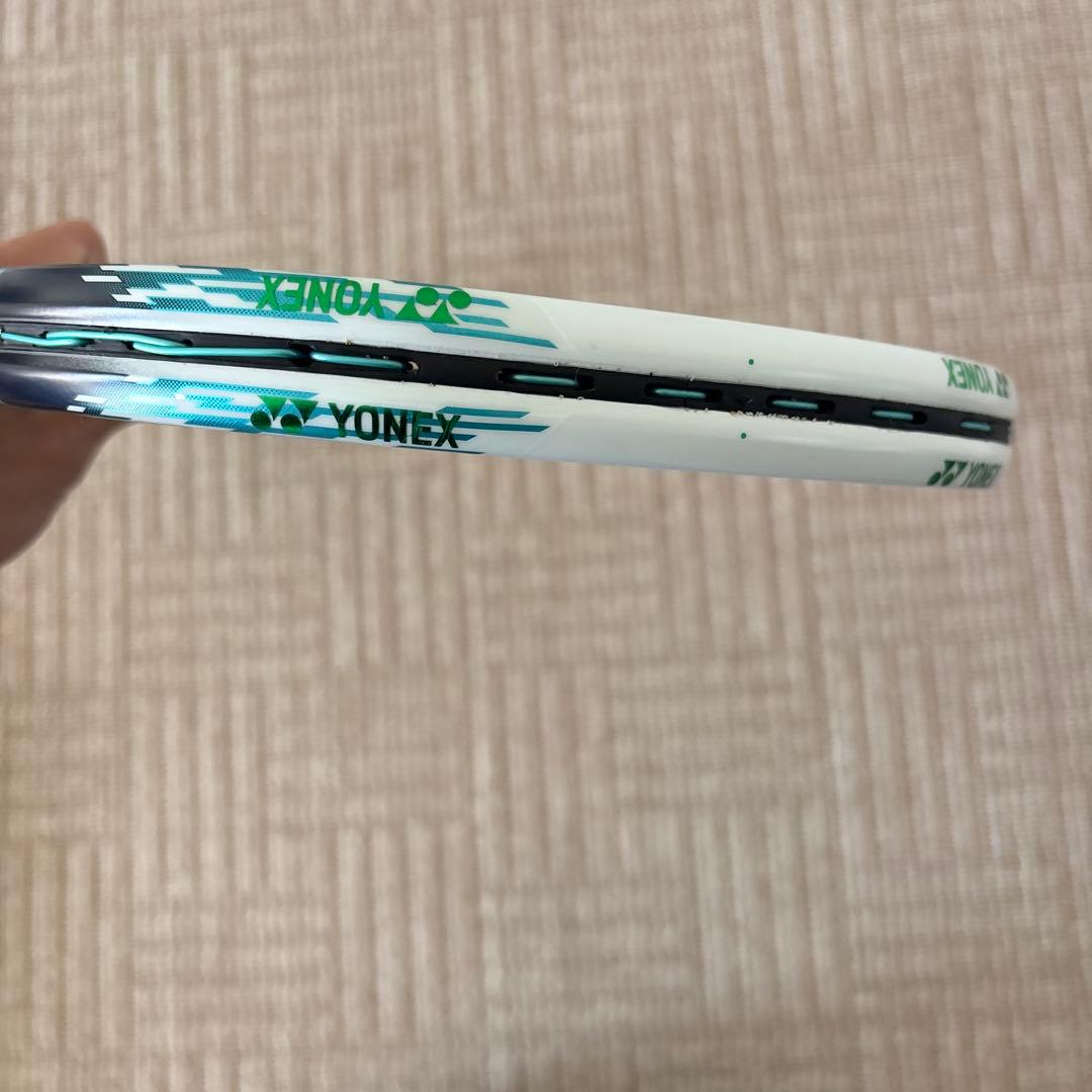 美品 YONEX ソフトテニスラケットエフレーザー5S エメラルド