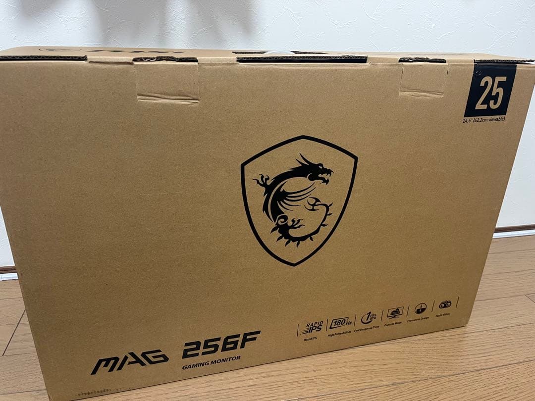 msi MAG 256F ゲーミングモニター 24.5インチ 180Hz 1ms