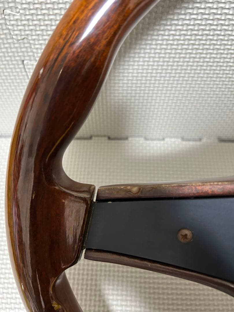 NARDI ナルディ ウッド ステアリング ハンドル 直径約36cm