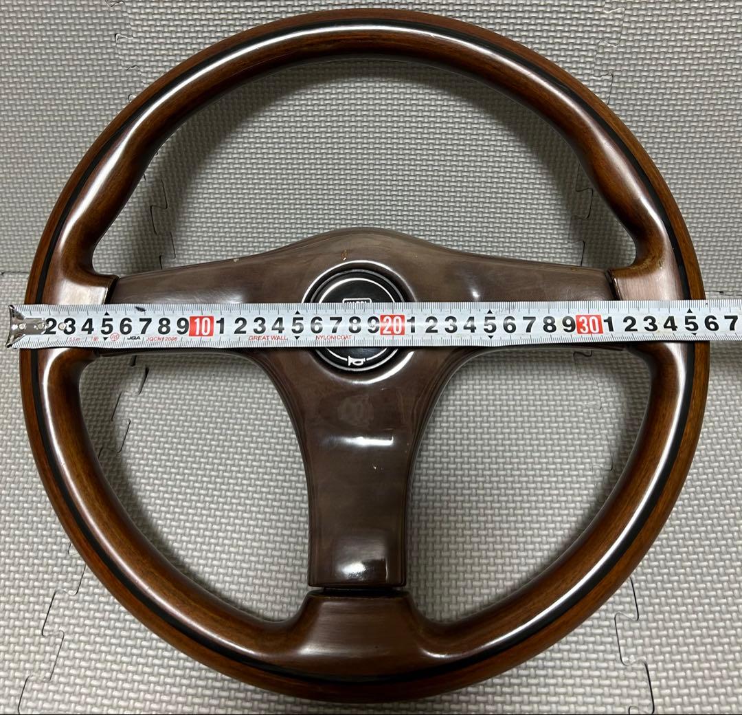 NARDI ナルディ ウッド ステアリング ハンドル 直径約36cm