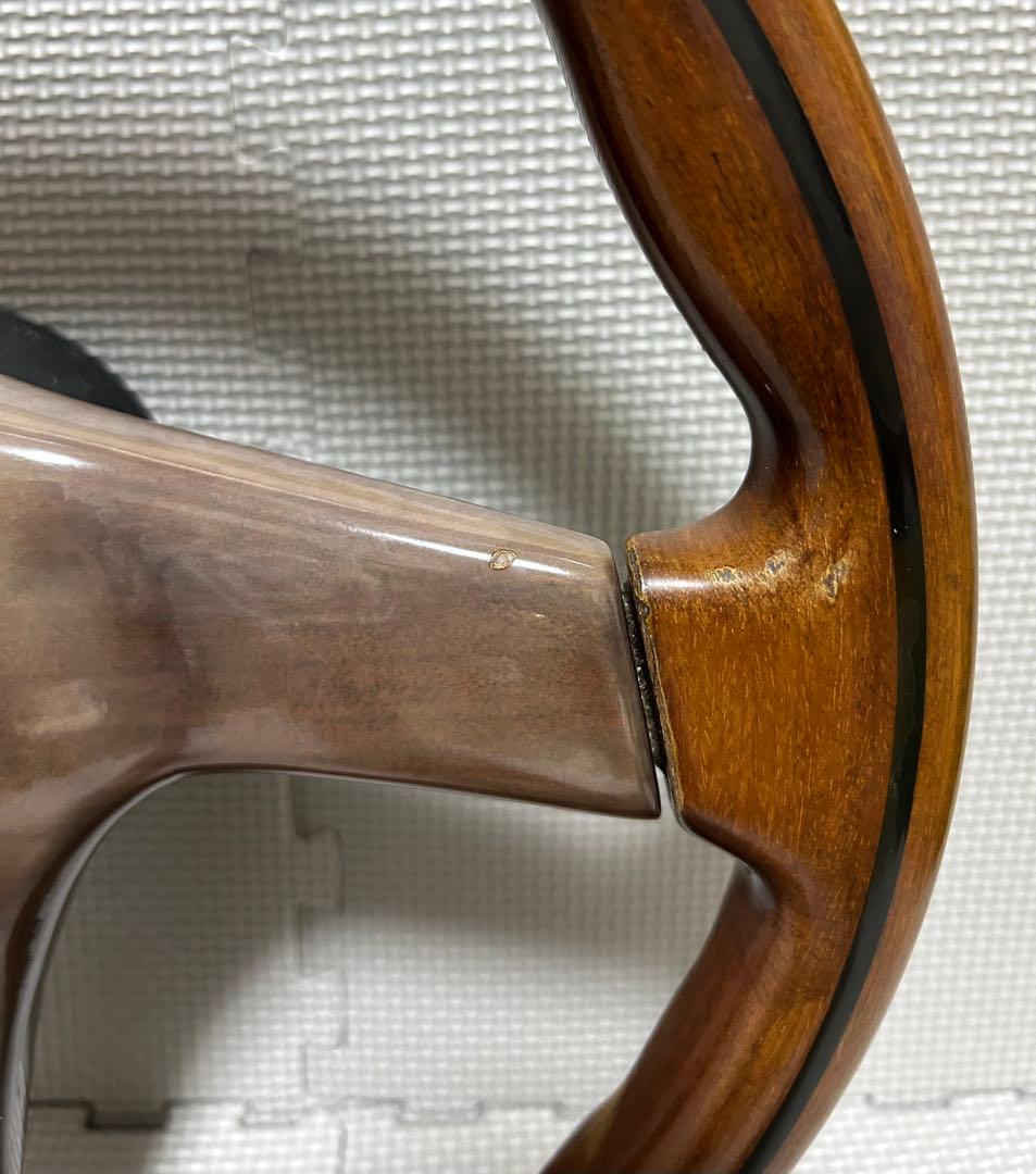 NARDI ナルディ ウッド ステアリング ハンドル 直径約36cm