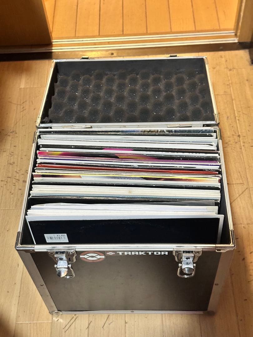 レコード64枚レコードハードケース