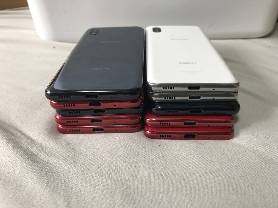 GALAXY A21 カラー3種類初期化済み10個docomo7