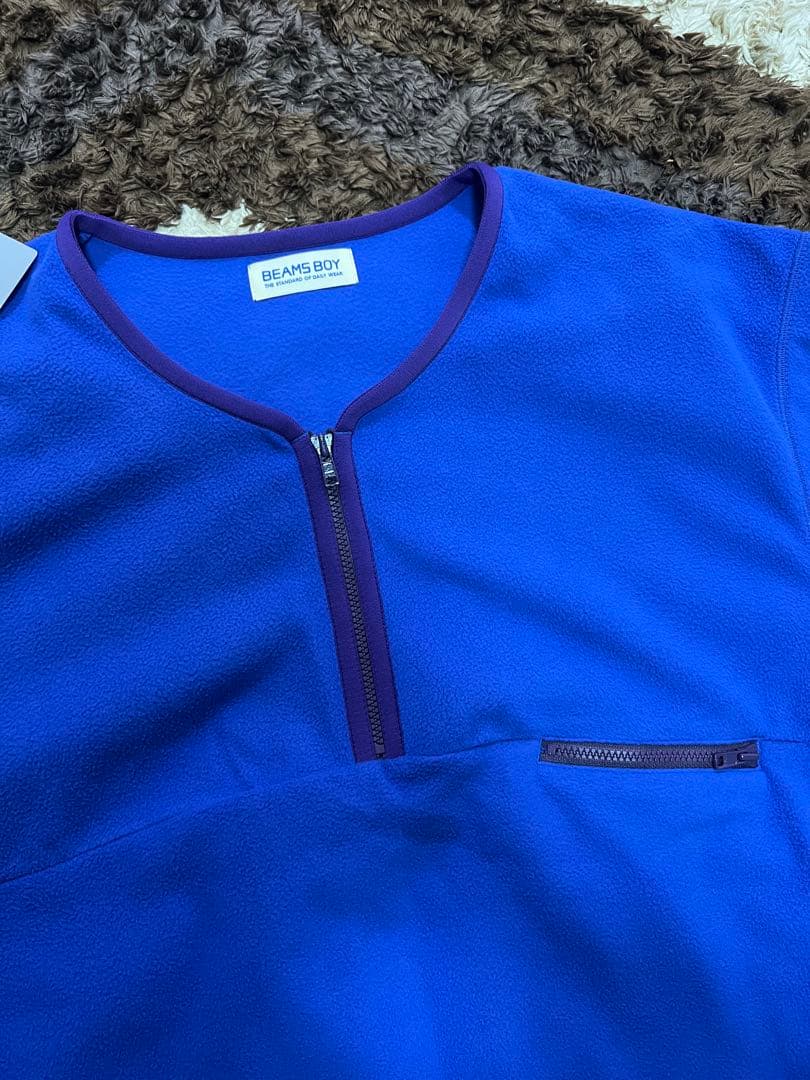 BEAMS BOY 青色 半袖トップス フリーサイズ