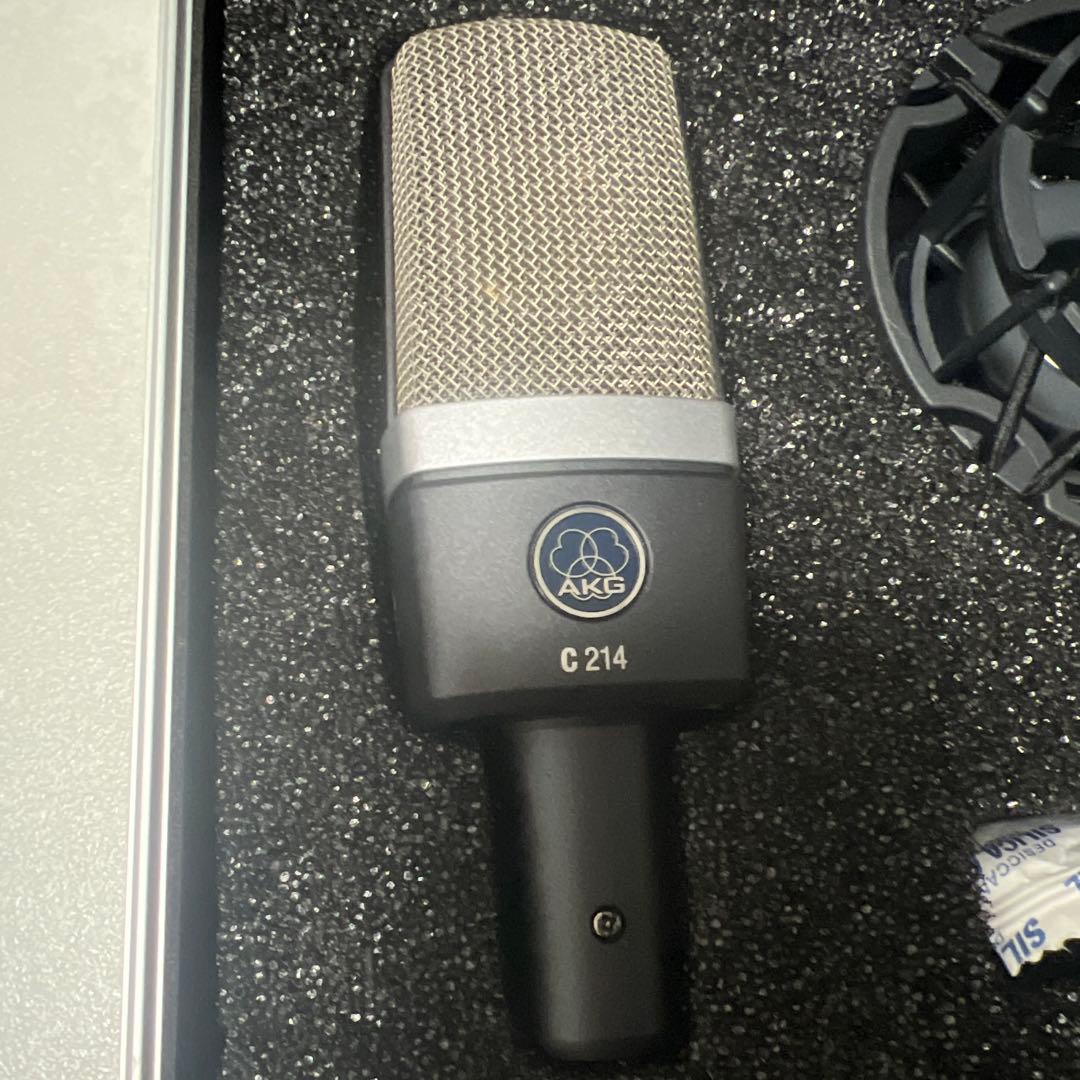 【新品未使用】AKG C214 コンデンサーマイク