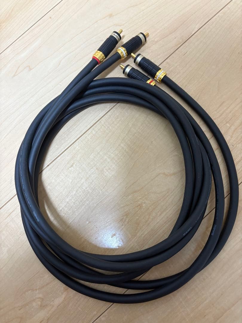 SAEC SL1980インターコネクトケーブル RCA 1.8mペア
