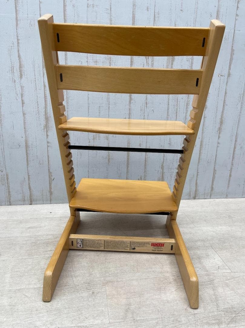 STOKKE TRIPP TRAPP ナチュラル ハイチェア ベビーチェア　2
