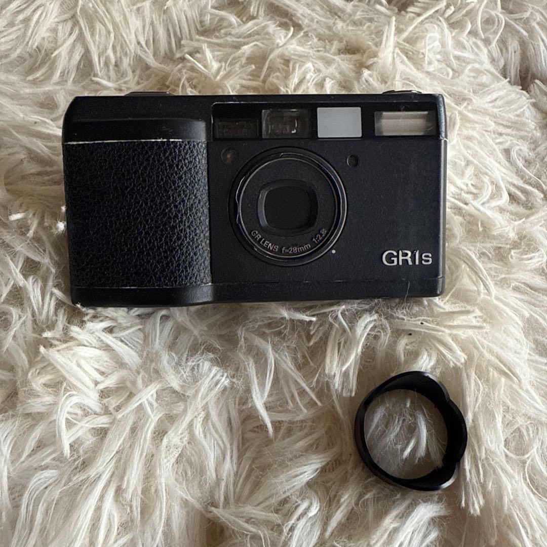 【希少・入手困難】RICOH GR1s フィルムカメラGRレンズ【純正フード付】