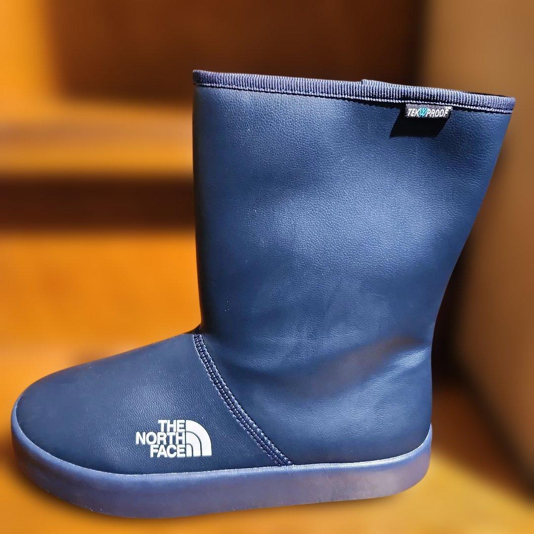 【未使用】THE NORTH FACE ネイビー レインシューズ 25cm