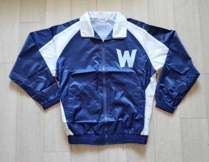 【非売品　限定】横浜　大洋　ホエールズ　復刻　ウインドブレーカー　フリー