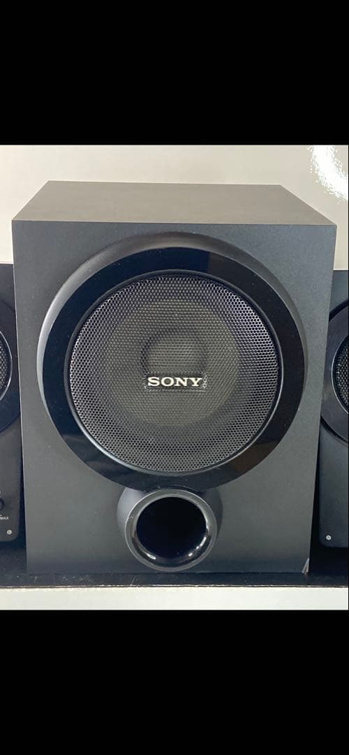 SONY アクティブスピーカーシステム SRS-D5 箱、説明書付き