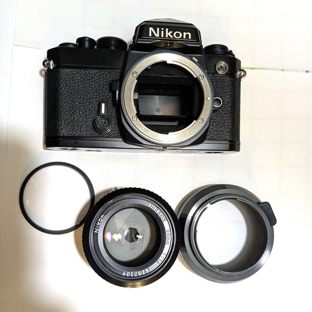 Nikon FE ブラック 50mmレンズ