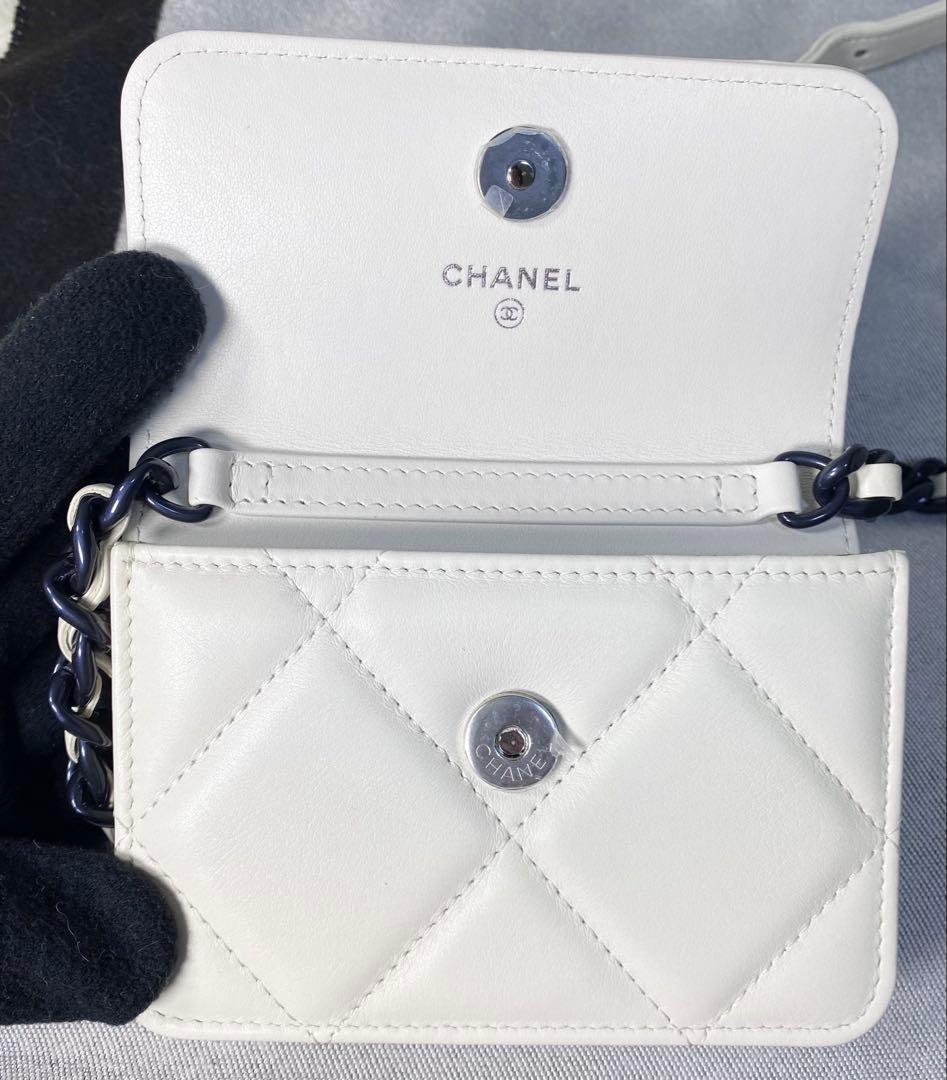 シャネル 19 ウエストバッグ チェーンウォレット