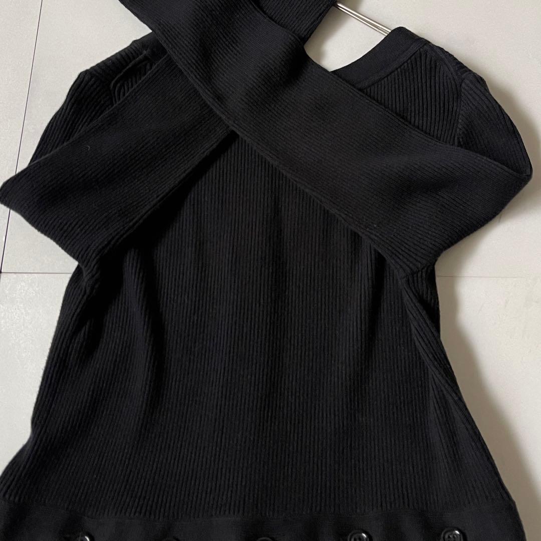 美品✨ フォクシー アディアム ロングワンピース コンバーチブルニットドレス S