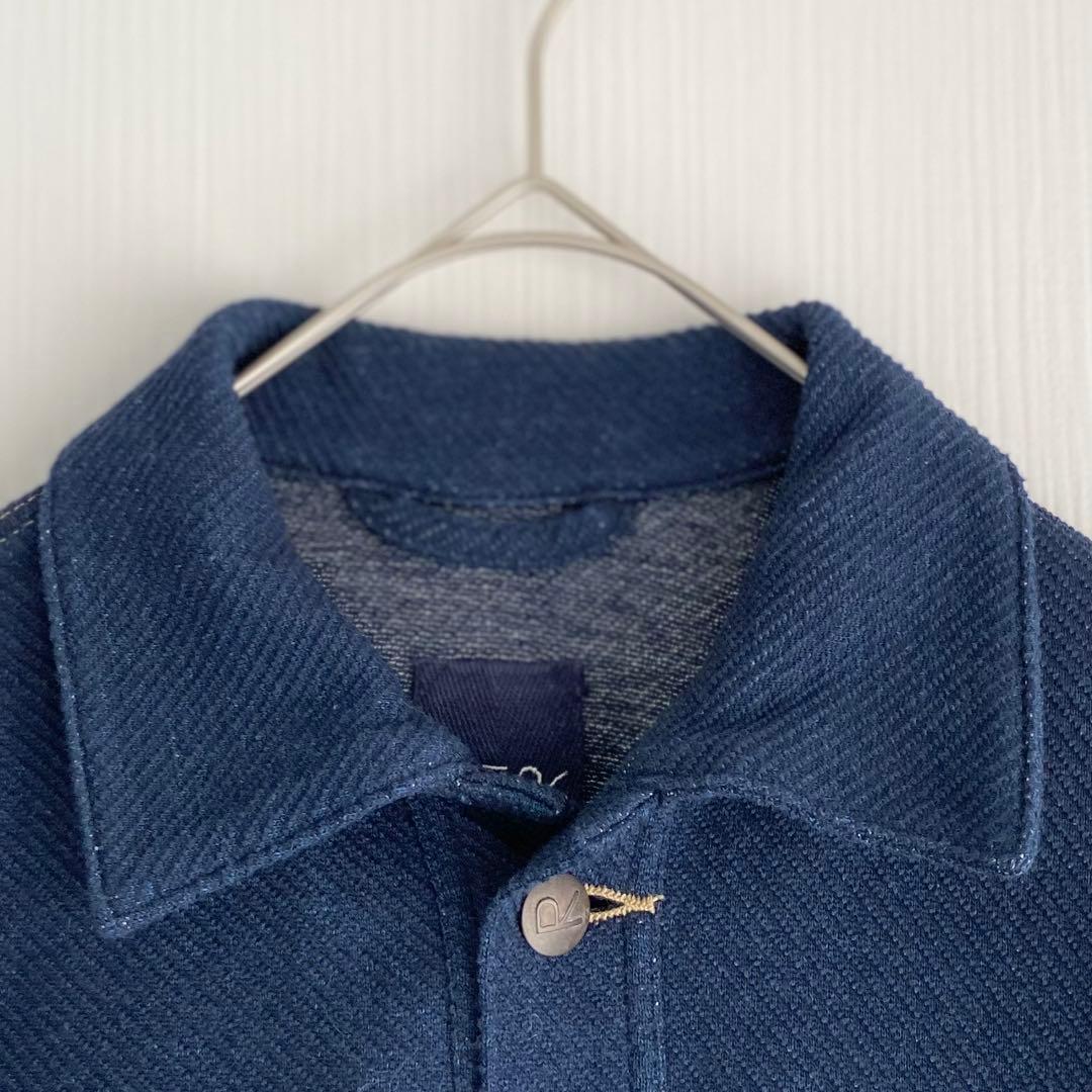 専用★45R ニットデニムのGジャン　インディゴ　サイズ1