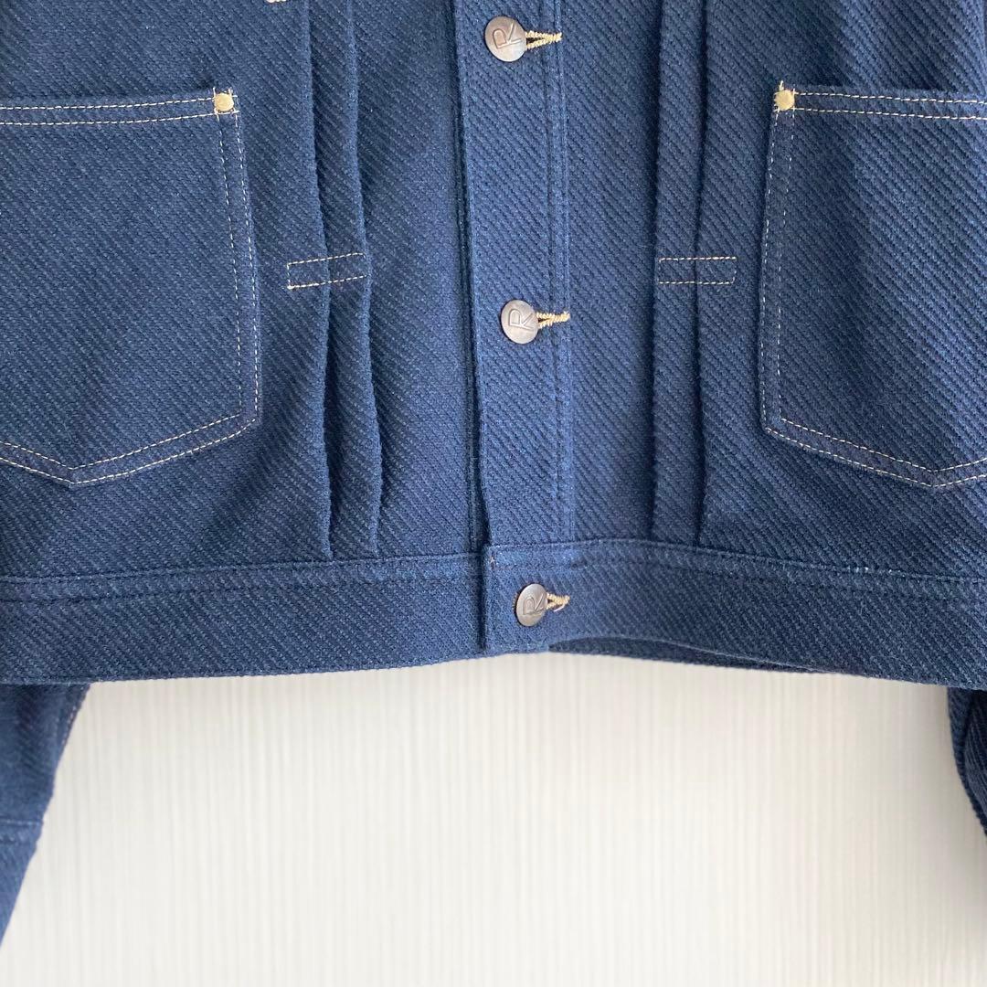 専用★45R ニットデニムのGジャン　インディゴ　サイズ1