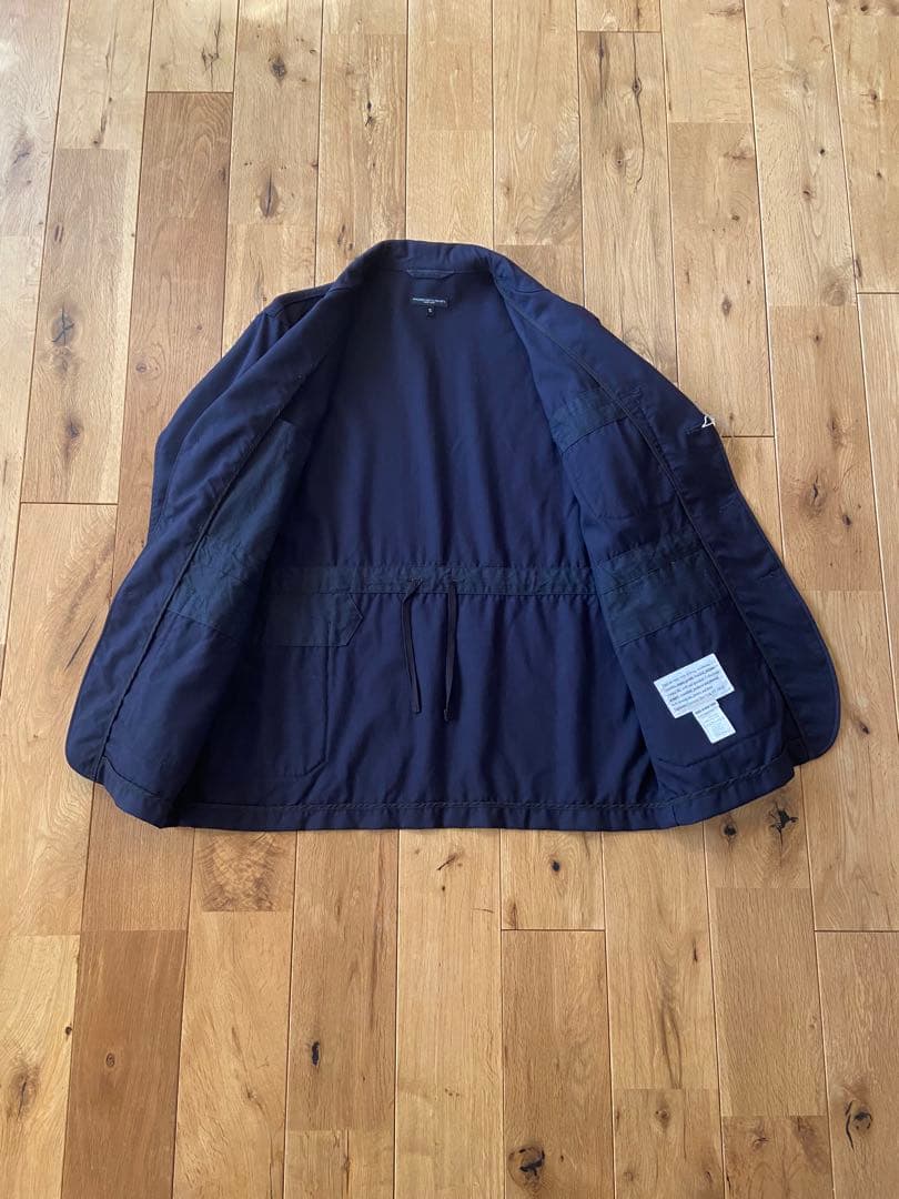 エンジニアド ガーメンツ　ウールサージ　ベンソン　ジャケット　ネイビー