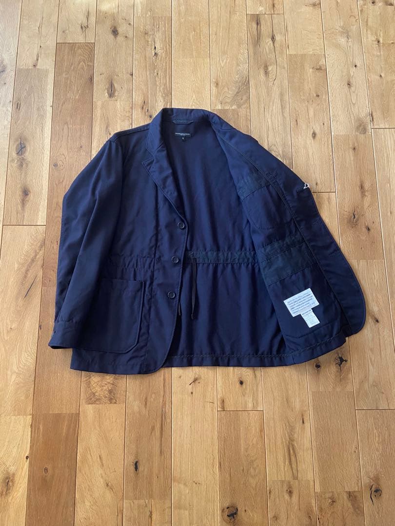 エンジニアド ガーメンツ　ウールサージ　ベンソン　ジャケット　ネイビー