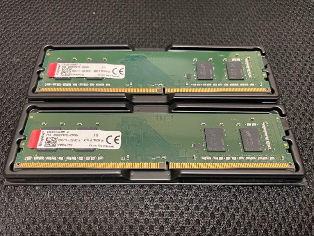 【中古・動作確認済】DDR4 3200MHz 16GB デスクトップ用 メモリ