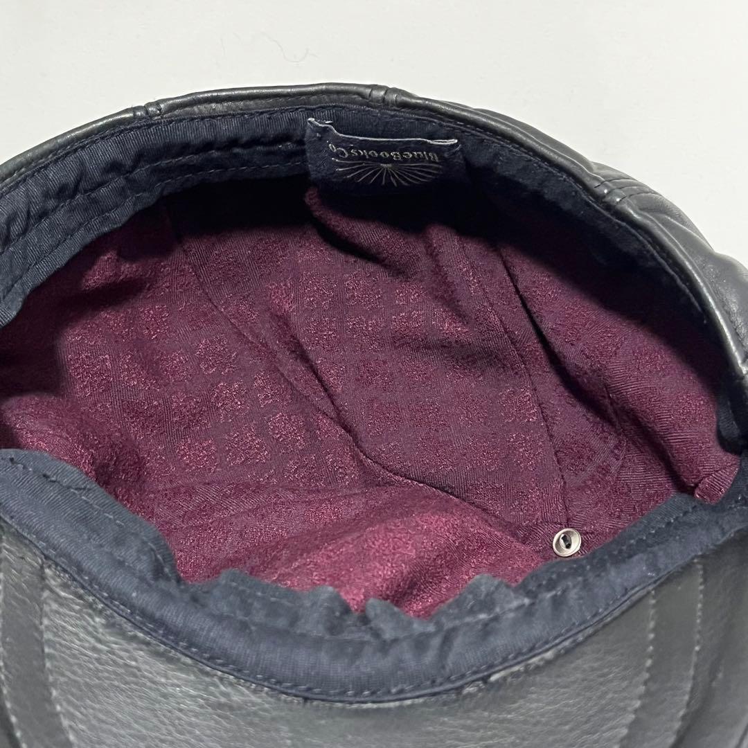 【希少】Blue books Co. キャスケット Ghetto Boy レザー