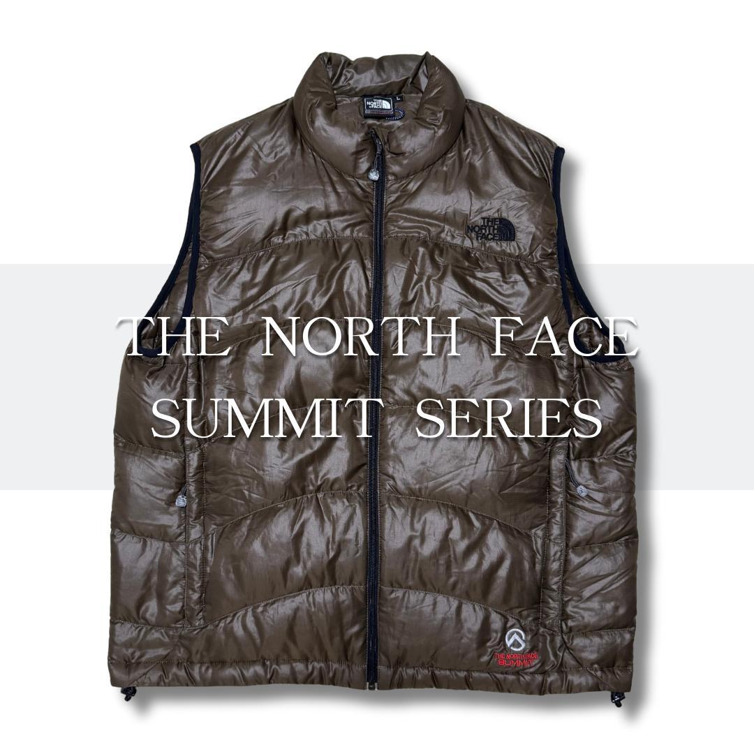 THE NORTH FACE サミット ダウンベスト L ブラウン