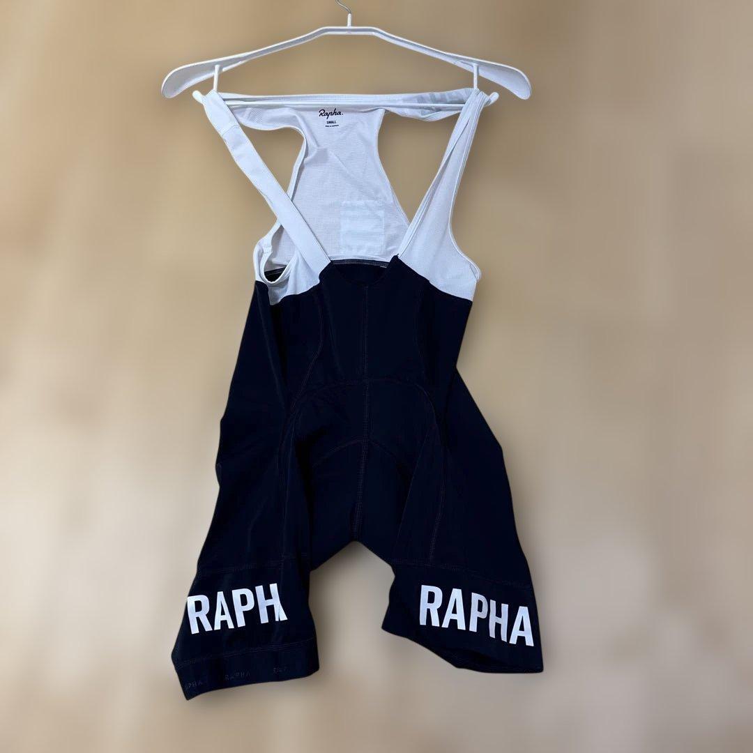 Rapha Sサイズ ビブショーツ ネイビー/ホワイト