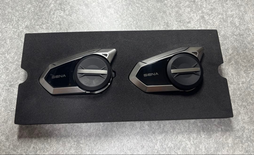 動作確認済み SENA 50s デュアルパック ※ワイヤーマイク1つ欠品