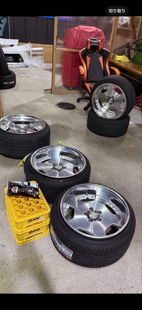 ランベック18インチ 深リム PCD114.3