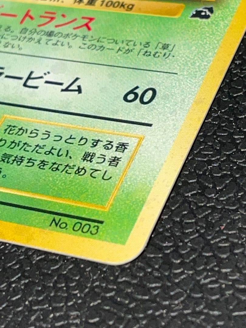 ポケモンカード 旧裏 フシギバナ　プロモ（イントロ）