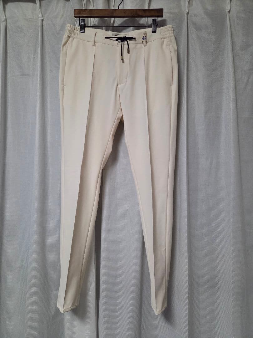 【新品】ジャブスアルキヴィオ　MASACCIO　ナイロンツイル　白　48　春秋冬