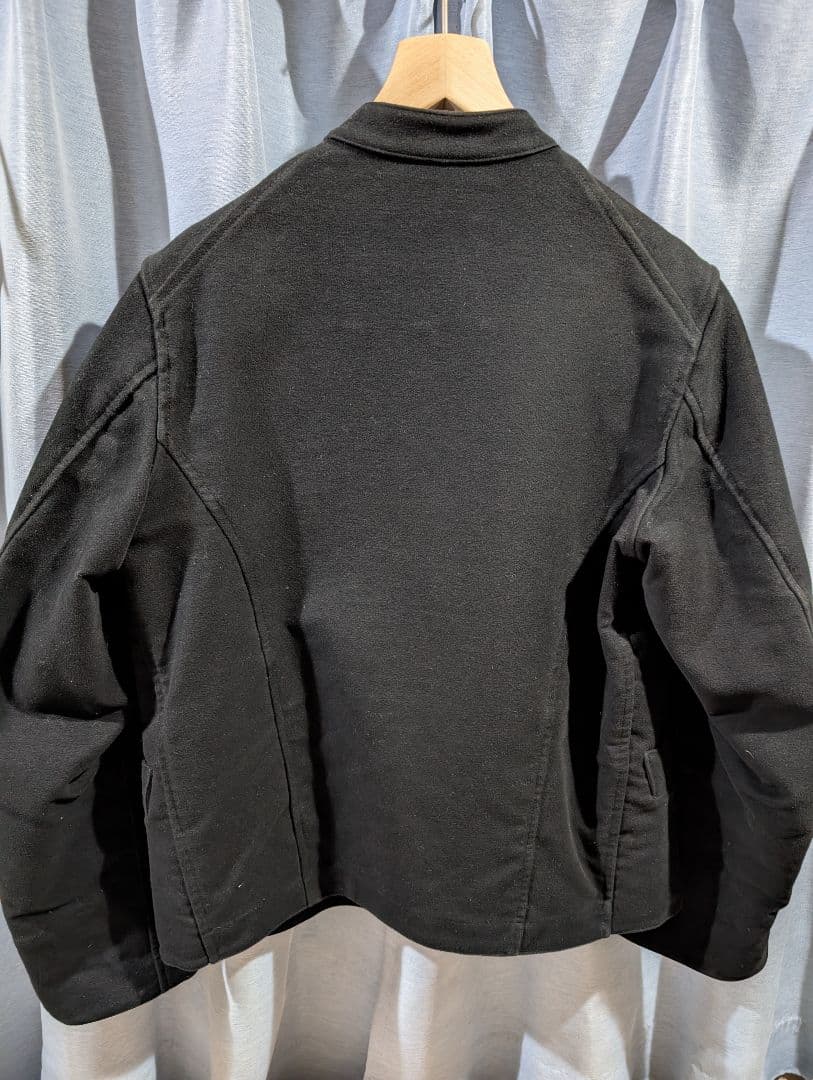 n*m様 ANATOMICA DOLMAN モールスキン ブラックフランス製