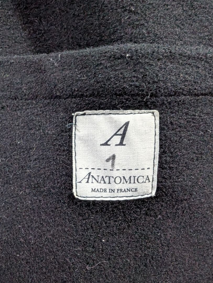 n*m様 ANATOMICA DOLMAN モールスキン ブラックフランス製
