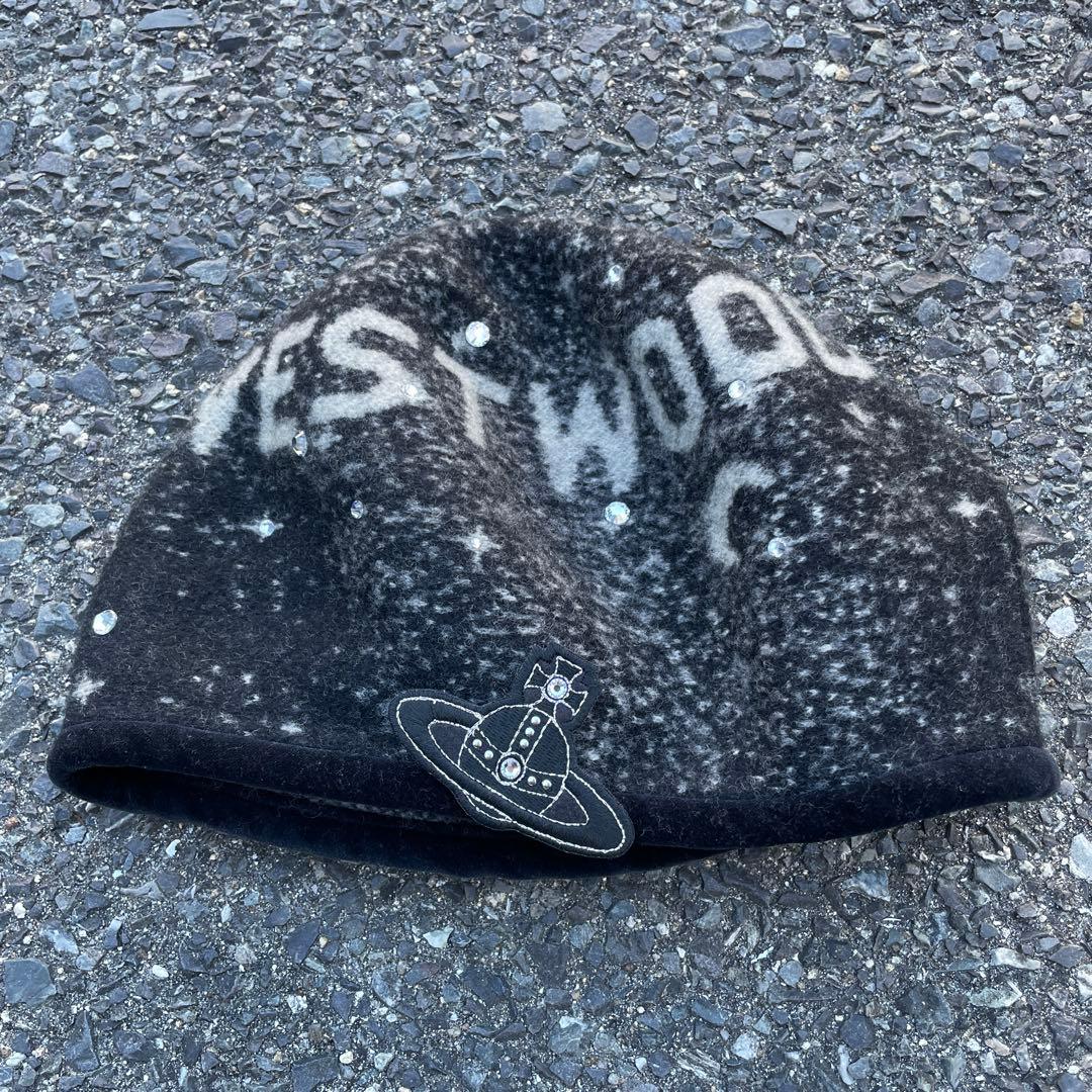 Vivienne Westwood ベレー帽 ラインストーン 美品