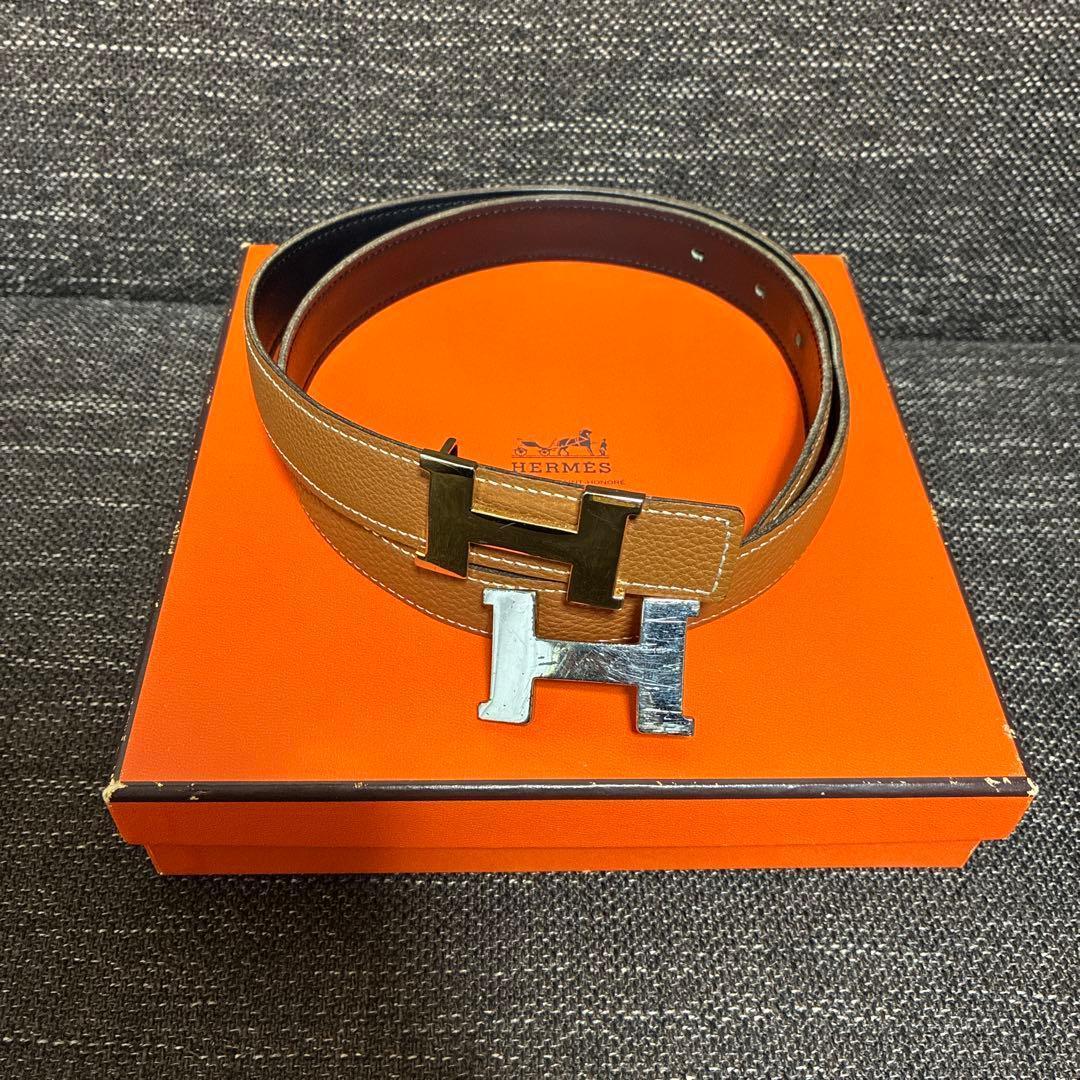 P*e様 即決交渉可【替バックル有り】エルメス Hベルト H型 HERMÈS
