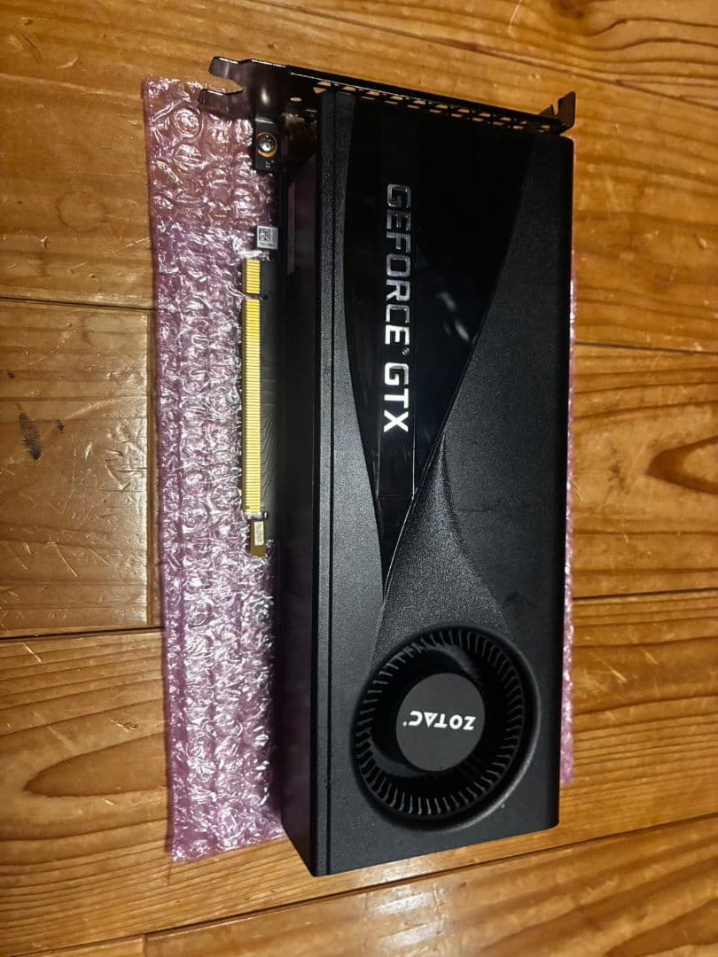 ZOTAC GeForce GTX 1660ti 動作確認済み