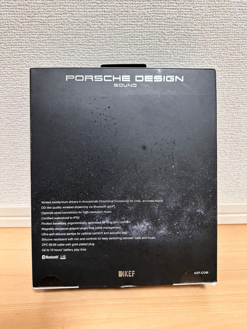 イヤホン KEF Motion One Porsche Design SP3902GA