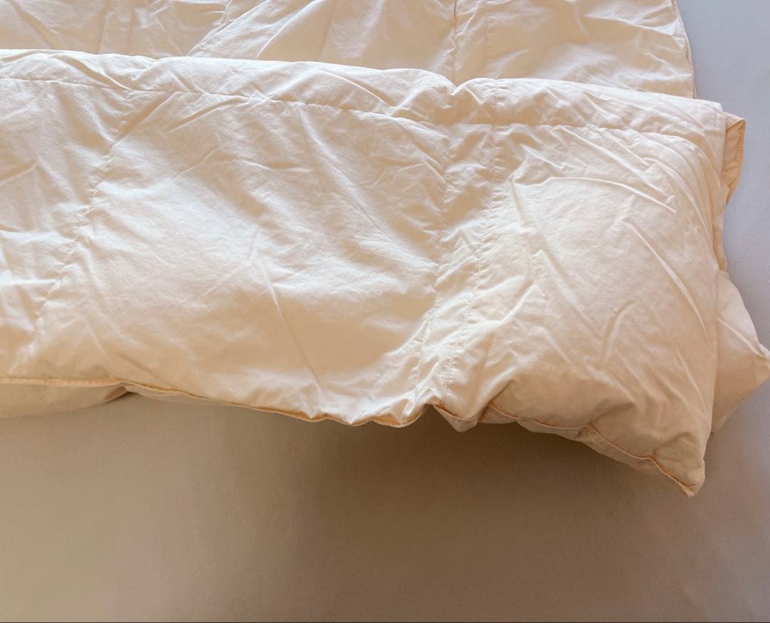 羽毛布団　肌掛けふとん　（セミダブル）　ハンガリー産グース93％