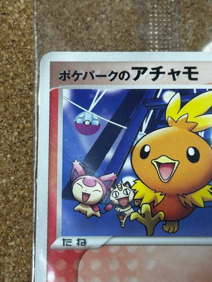 未開封　ポケパークのアチャモ　047/PCG-P プロモ　ポケモン大観覧車