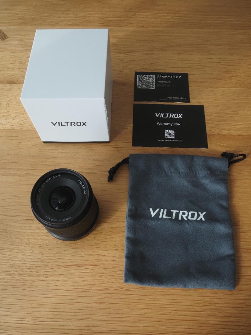 VILTROX AF 9mm F2.8 Air Zマウント