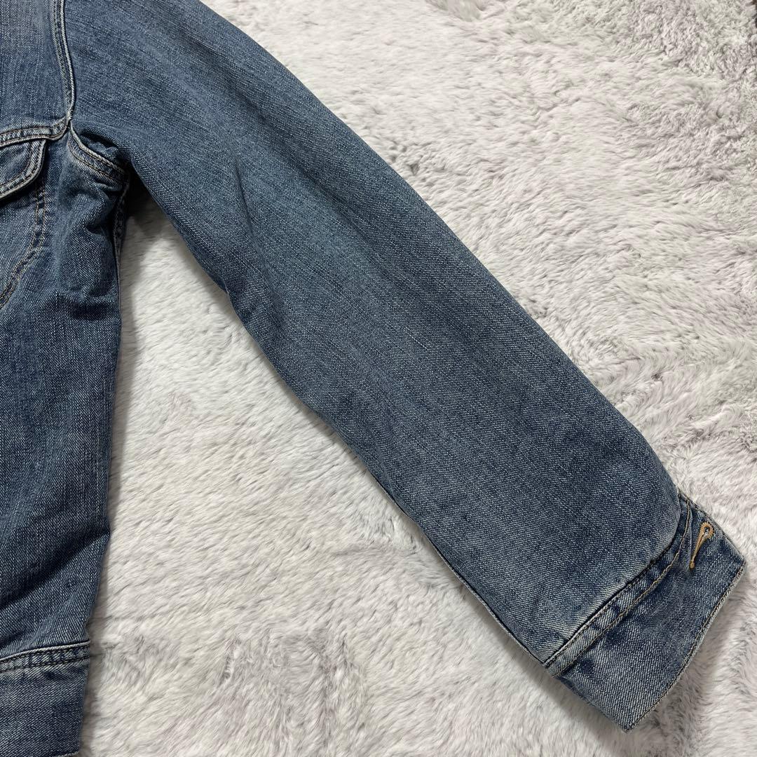 Lee リー　ストームライダー　コーデュロイ襟　裏ボア仕様　デニムジャケット