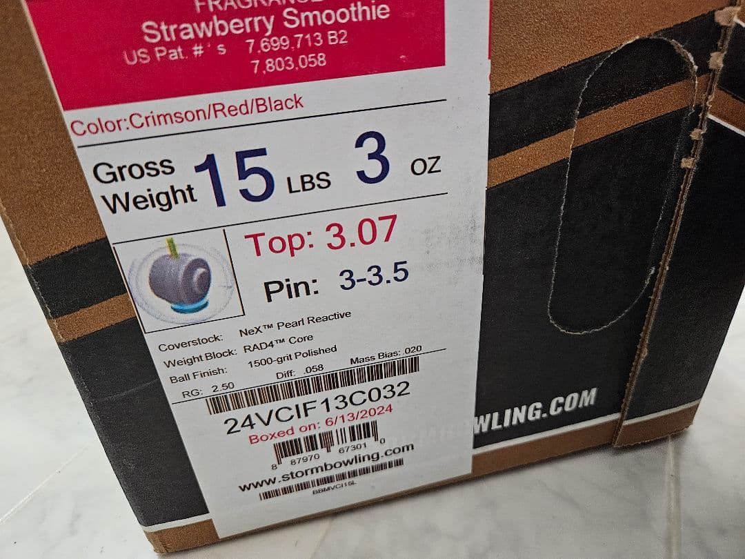 ハイスポーツ社 STORM アイコニック・コード 15ポンド